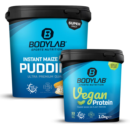 Instant Maize (corn) Pudding (3500g) + Vegan Protein (1000g)