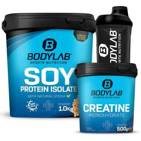 Bodylab24 Vegan Deal met Soja Protein Isolat + Creatine Powder
