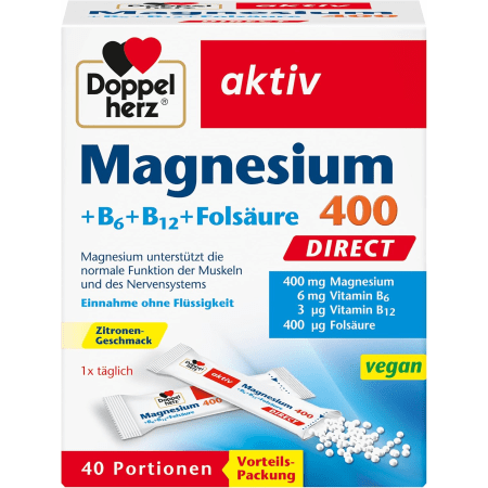 Magnesium 400 direct (40x1,2g)