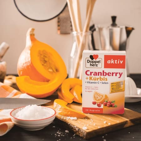 Cranberry + Kuerbis (30 Kapseln)