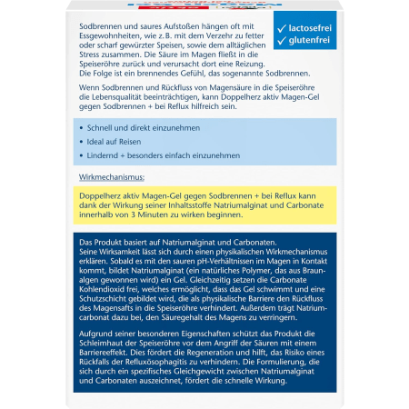 Magen-Gel gegen Sodbrennen + bei Reflux (20x10ml)