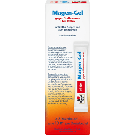 Magen-Gel gegen Sodbrennen + bei Reflux (20x10ml)