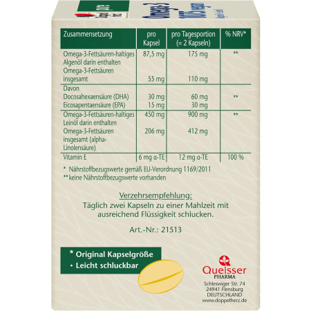 Pure Omega-3 1075 vegan (80 Kapseln)