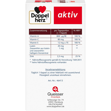 Augen Vital Kapseln (30 Kapseln)