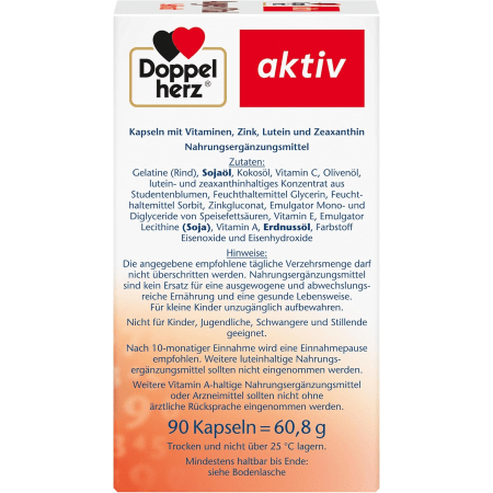 Augen Vital Kapseln (30 Kapseln)