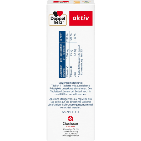 Vitamin C 1000 + D3 + Zink Depot (100 Depot-Tabletten)