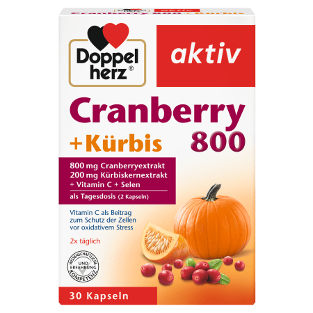 Cranberry + Kuerbis (30 Kapseln)