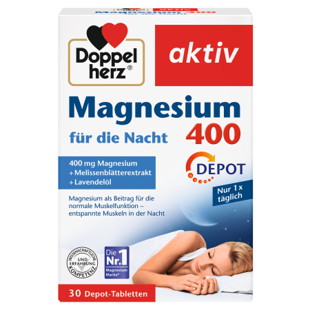 Magnesium 400 für die Nacht (30 Tabletten)
