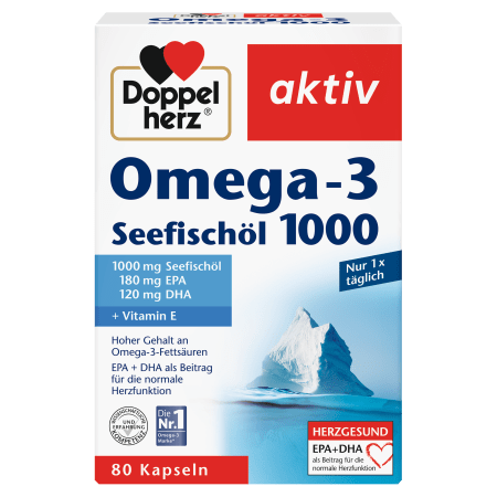 Seefischöl Omega3 1000 (80 Kapseln)