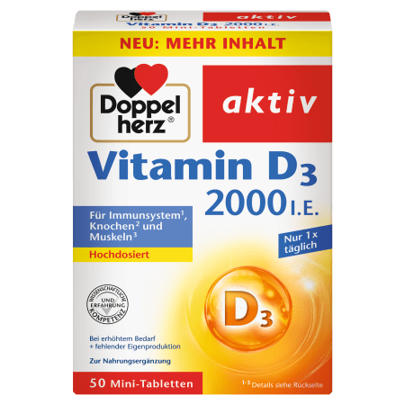 Vitamin D 2000 I.E. (50 Mini-Tabletten)