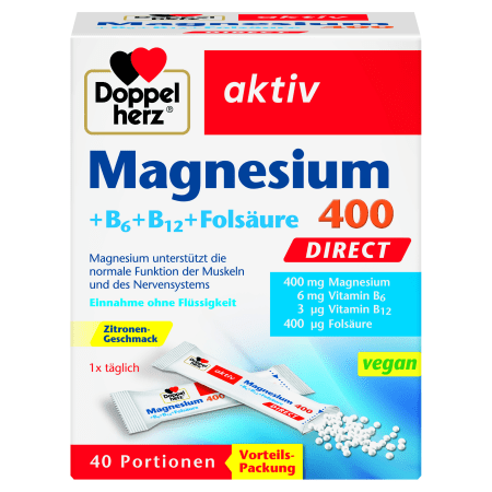 Magnesium 400 direct (40x1,2g)