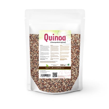 Quinoa bunt - schwarz+weiß+rot (1000g)