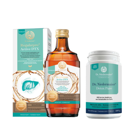 Dr. Niedermaier Regulatpro® Active DTX (350ml) + Dr. Niedermaier Detox Pure (100g)  