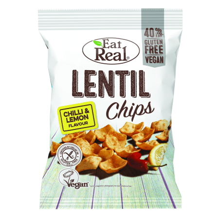 Lentil Chips Chilli & Lemon (113g)