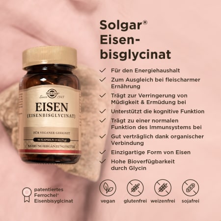 Eisen (Eisenbisglycinat) (90 Kapseln)