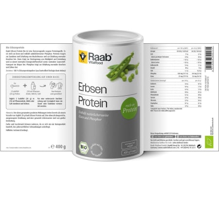 Organic Pea Protein Powder (300g)