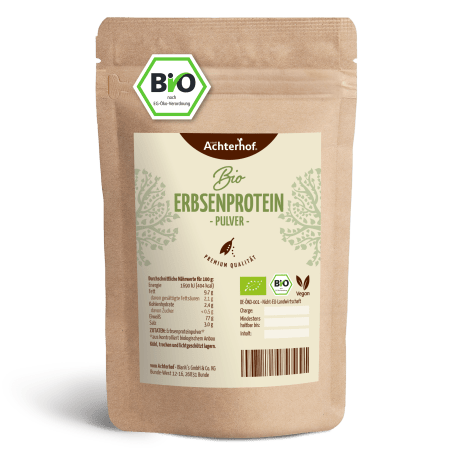 Erbsenprotein Pulver Bio (1000g)
