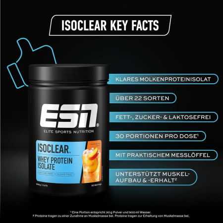 ESN ISOCLEAR Whey Isolate (908g)