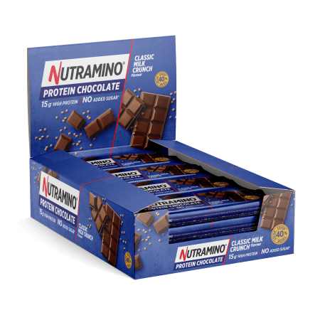 Nutramino Protein Chocolate - 16x50g - Chocolate Classic Milk Crunch