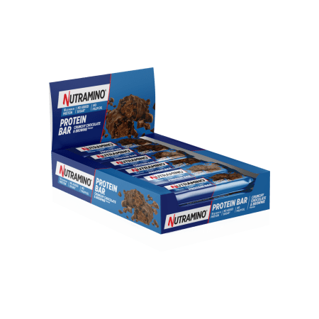 Nutramino Protein Bar - 12x55g - Crispy Chocolate Brownie