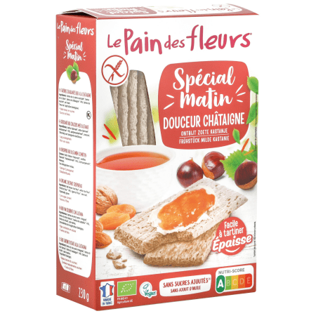 Frühstücks-Schnitten Kastanien bio (230g)