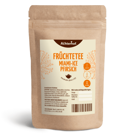 Früchtetee Miami-Ice Pfirsich (100g)