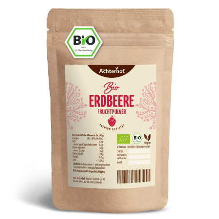 Bio Erdbeere Fruchtpulver (100g)