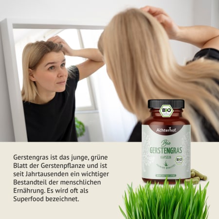 Gerstengras Kapseln: 2+1 Aktion