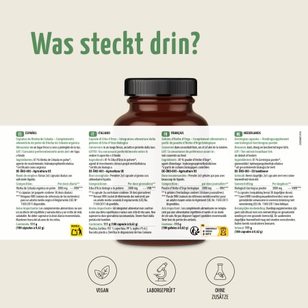 Bio Gerstengras Kapseln (180 Kapseln)
