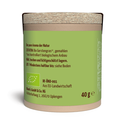 Gerstengras Pulver Bio (40g)