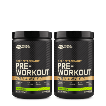 2x Gold Standard Pre-Workout Advanced (420g)