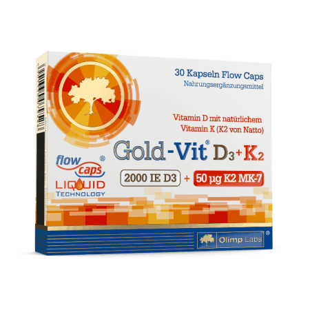 Gold-Vit D3+K2 (30 capsules)
