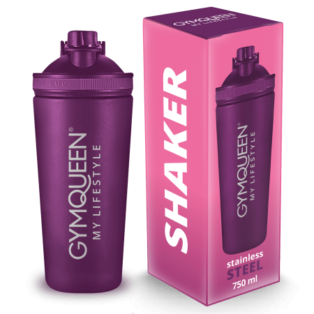 Stainless Steel Shaker lila (750ml)