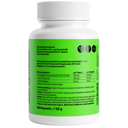 Pomegranate 500mg (90 capsules)