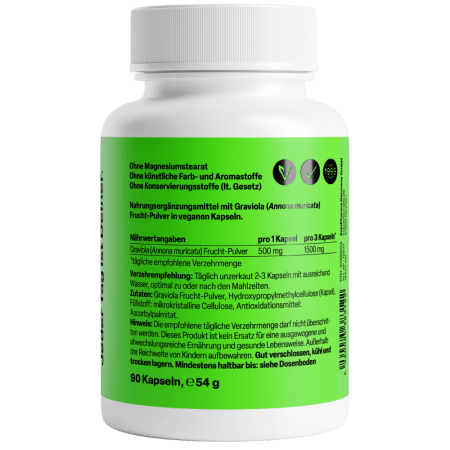 Graviola 500mg (90 Kapseln)
