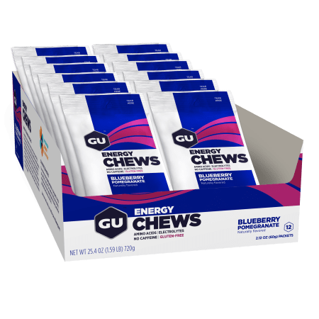 Energy Chews - 12x60g - Blueberry Pomegranate