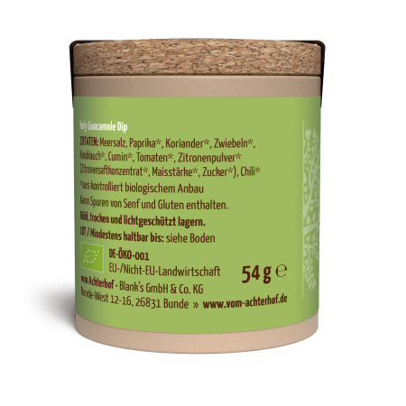 Guacamole Gewürzzubereitung Bio (54g)