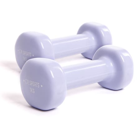 Gymnastikhanteln Paar - 1kg - Hellblau