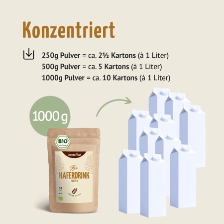 Bio Haferdrink Pulver (1000g)