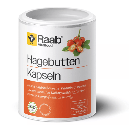 Hagebutte bio (150 Kapseln)
