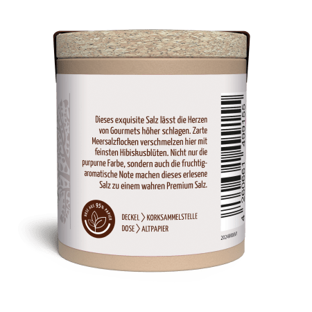 Hibiskusblütensalz Gewürzsalz Bio (65g)