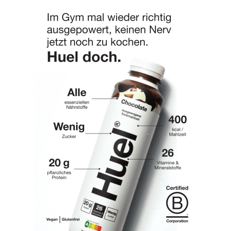 Huel White Edition Trinkmahlzeit (8x500ml)