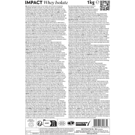 Impact Whey Isolate (1000g)
