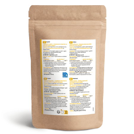Ingwer Kapseln Bio Nachfüllpack (400 Kapseln)