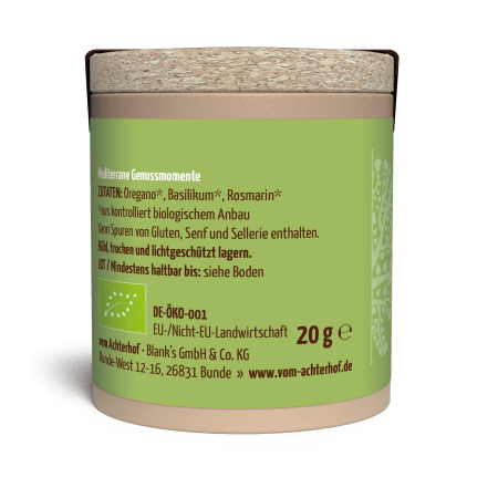Italienische Kräuter Gewürzmischung Bio (20g)