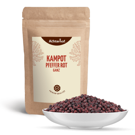 Kampot Pfeffer rot ganz (100g)