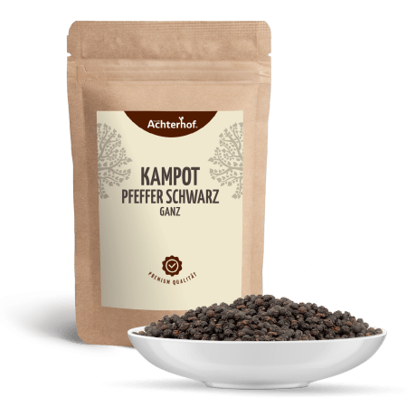 Kampot Pfeffer schwarz ganz (100g)