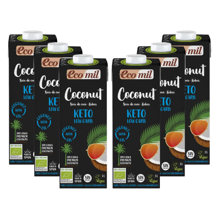 6x Keto Kokosdrink (6x1000ml)