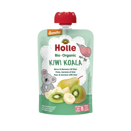 Demeter Kiwi Koala - Pouchy Birne & Banane mit Kiwi, ab dem 8. Monat (100g)