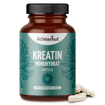 Kreatin Monohydrat Kapseln (180 Kapseln)